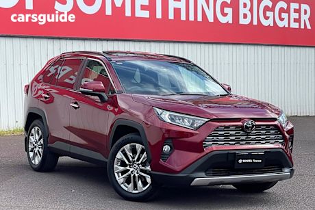 Red 2019 Toyota RAV4 SUV CRUISER F