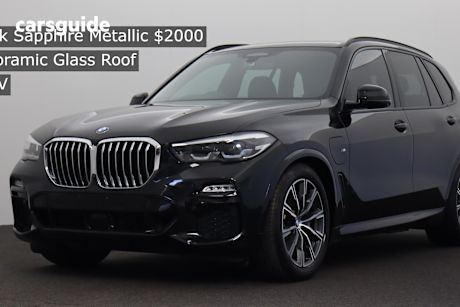 Black 2020 BMW X5 Wagon Xdrive45E M Sport Phev