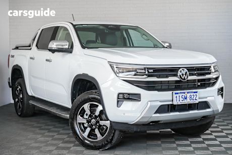 White 2024 Volkswagen Amarok Dual Cab Utility Style Tdi600 4Motion