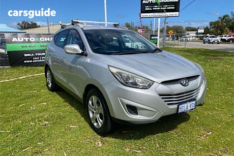 Silver 2013 Hyundai IX35 Wagon Active (Fwd)