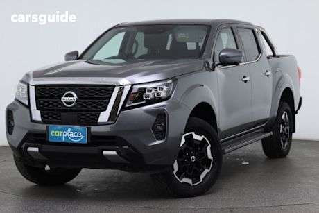 Grey 2022 Nissan Navara Dual Cab Pick-up St-X (4X4) Leather/No Sunroof