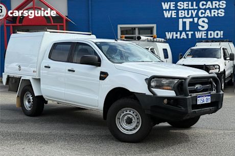 White 2017 Ford Ranger Ute Tray XL 4X4