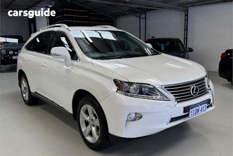 White 2014 Lexus RX SUV RX270 F