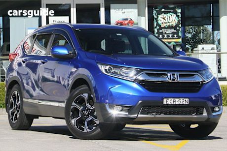 Blue 2019 Honda CR-V SUV VTI-S F
