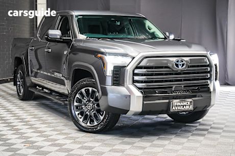 Grey 2023 Toyota Tundra Dual Cab Pick-up Limited