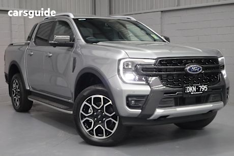 Silver 2024 Ford Ranger Double Cab Pick Up Wildtrak 2.0 (4X4)