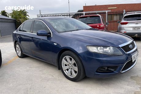 Blue 2008 Ford Falcon Sedan G6