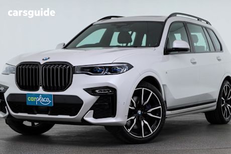 White 2019 BMW X7 Wagon Xdrive 30D