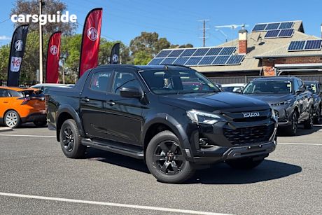 Black 2025 Isuzu D-MAX Ute Tray X-TERRAIN 4X4