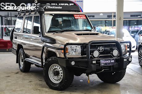 Gold 2019 Toyota Landcruiser SUV WORKMATE 4X4