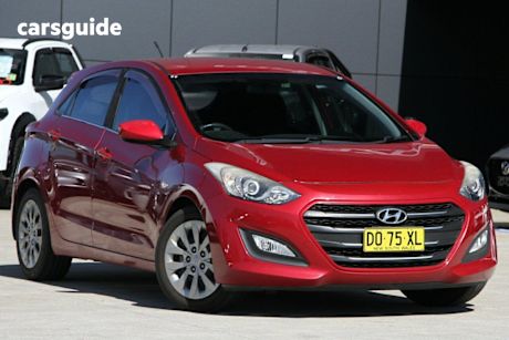 Red 2016 Hyundai I30 Hatch ACTIVE F