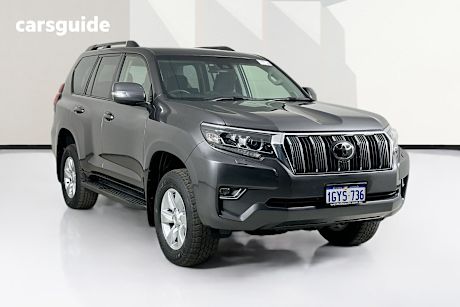 Grey 2019 Toyota Landcruiser Prado Wagon Gxl (4X4)