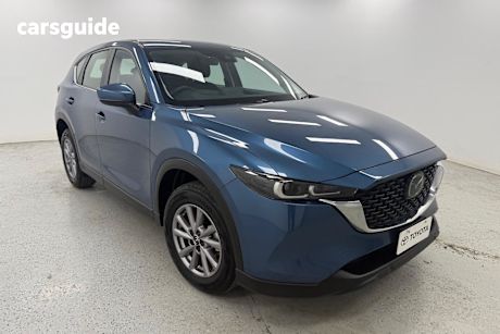 Blue 2023 Mazda CX-5 Wagon G20 Maxx (Fwd)