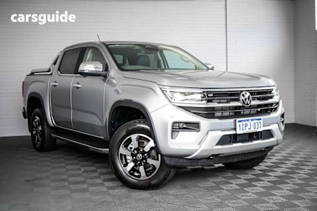 Silver 2024 Volkswagen Amarok Dual Cab Utility Style Tdi600 4Motion