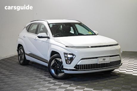 White 2025 Hyundai Kona Wagon Electric Ext Range