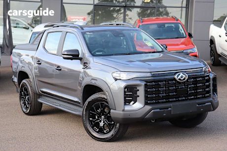 Grey 2025 LDV T60 Ute Tray MAX PLUS 4X4
