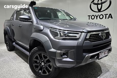 Silver 2023 Toyota Hilux Ute Tray ROGUE 4X4