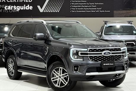 Grey 2023 Ford Everest Wagon Platinum (4Wd)