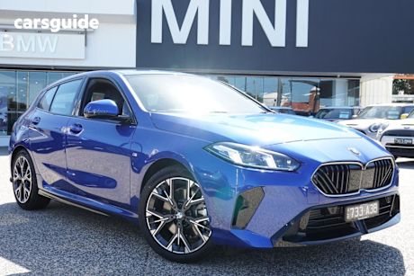 Blue 2025 BMW 120I Hatchback M Sport