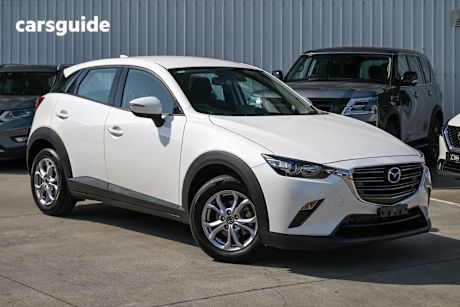 White 2023 Mazda CX-3 SUV MAXX SPORT F