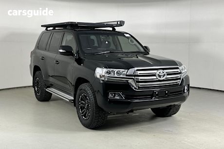 Black 2021 Toyota Landcruiser Wagon Lc200 Gxl (4X4)