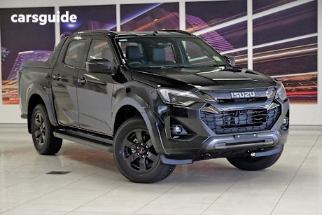 Black 2025 Isuzu D-MAX Ute Tray X-TERRAIN 4X4