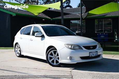 White 2009 Subaru Impreza Hatch RS 4WD