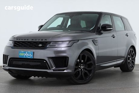 Grey 2018 Land Rover Range Rover Sport SUV SDV6 183KW SE 4X4