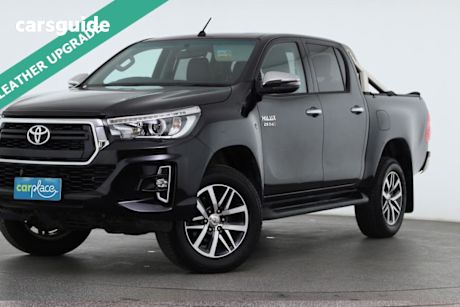 Black 2019 Toyota Hilux Double Cab Pick Up Sr5 (4X4)