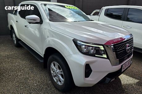 White 2023 Nissan Navara Dual Cab Pick-up St (4X4)