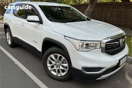 White 2018 Holden Acadia Wagon Lt (2Wd)