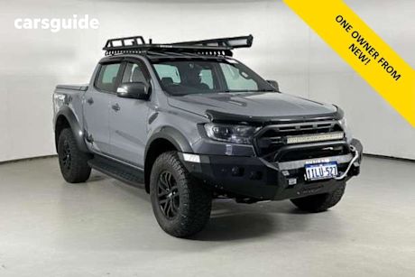 Grey 2018 Ford Ranger Double Cab Pick Up Raptor 2.0 (4X4)