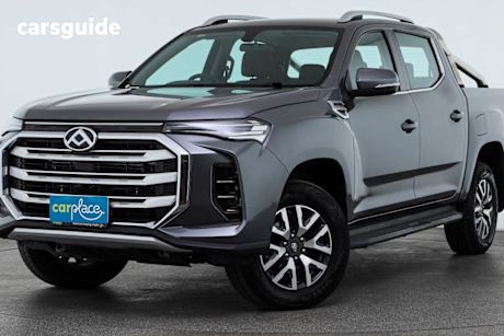 Grey 2023 LDV T60 Double Cab Utility Max Pro (4X4)