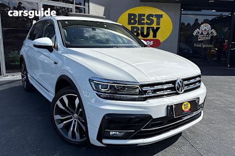 White 2018 Volkswagen Tiguan SUV 162TSI HIGHLINE 4WD