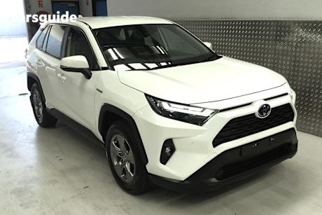 White 2022 Toyota RAV4 SUV GX 4X4