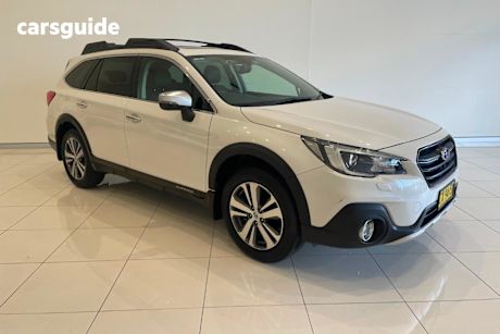 White 2020 Subaru Outback SUV 2.5I PREMIUM 4WD