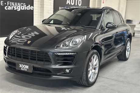 Grey 2017 Porsche Macan SUV S DIESEL 4WD