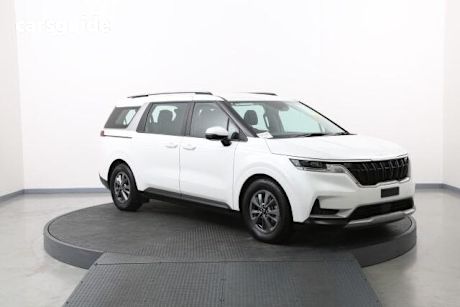 White 2023 Kia Carnival Wagon S