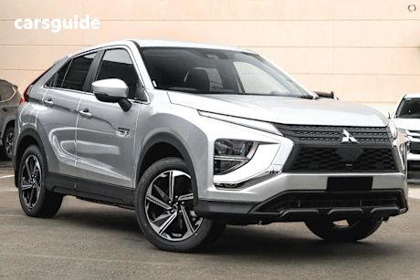 Silver 2024 Mitsubishi Eclipse Cross SUV PHEV ES 4X4