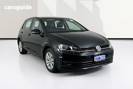 Black 2020 Volkswagen Golf Hatchback 110 Tsi Trendline
