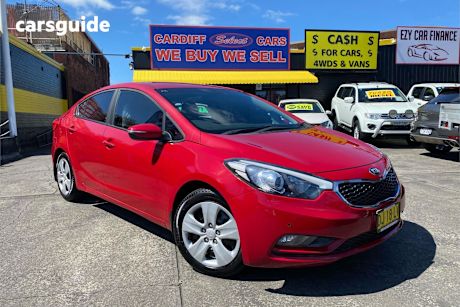 Red 2015 Kia Cerato Sedan S