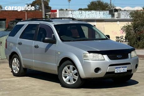 Silver 2007 Ford Territory SUV SR 4WD