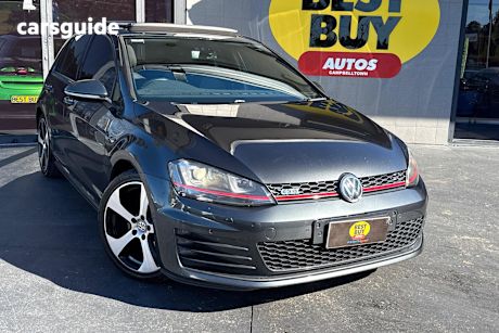 Grey 2016 Volkswagen Golf Hatch GTI F
