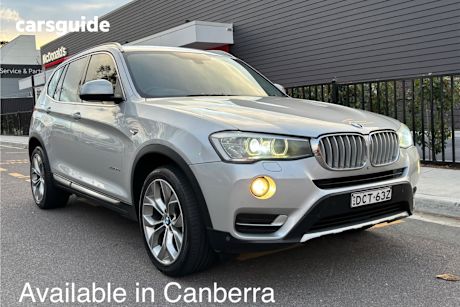 Silver 2015 BMW X3 Wagon Xdrive 30D