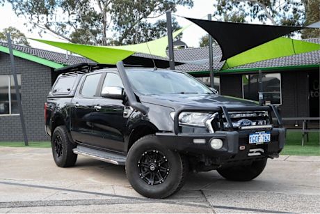 Black 2016 Ford Ranger Dual Cab Utility Xlt 3.2 (4X4)