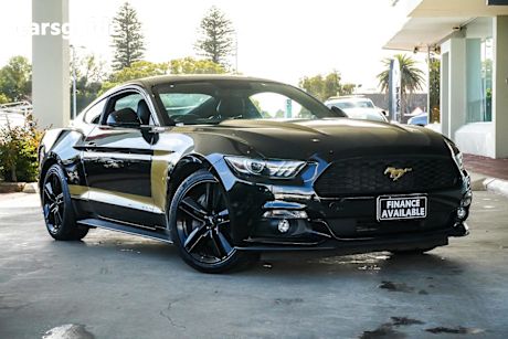 Black 2017 Ford Mustang Coupe Fastback 2.3 Gtdi