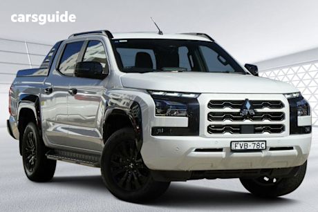 White 2023 Mitsubishi Triton Double Cab Pick Up Gsr (4X4)