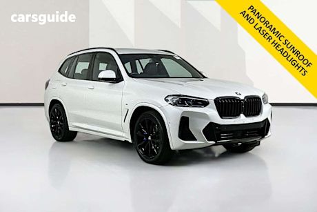 White 2022 BMW X3 Wagon Xdrive30I M Sport