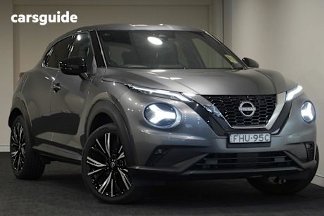 Grey 2023 Nissan Juke Hatchback Ti (Energy Orange)