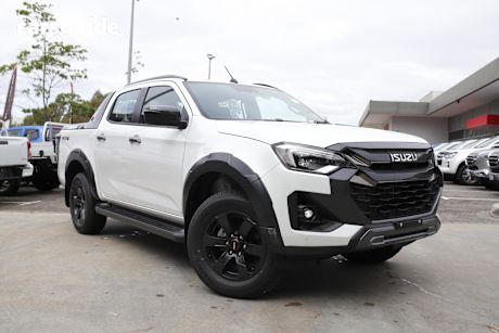 White 2025 Isuzu D-MAX Crew Cab Utility X-Terrain (4X4)